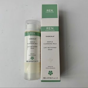 REN Evercalm Cleansing Milk + Sephora skin samples